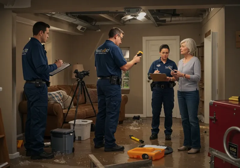 Water Damage Assessment and Insurance Documentation process in Fontana, CA